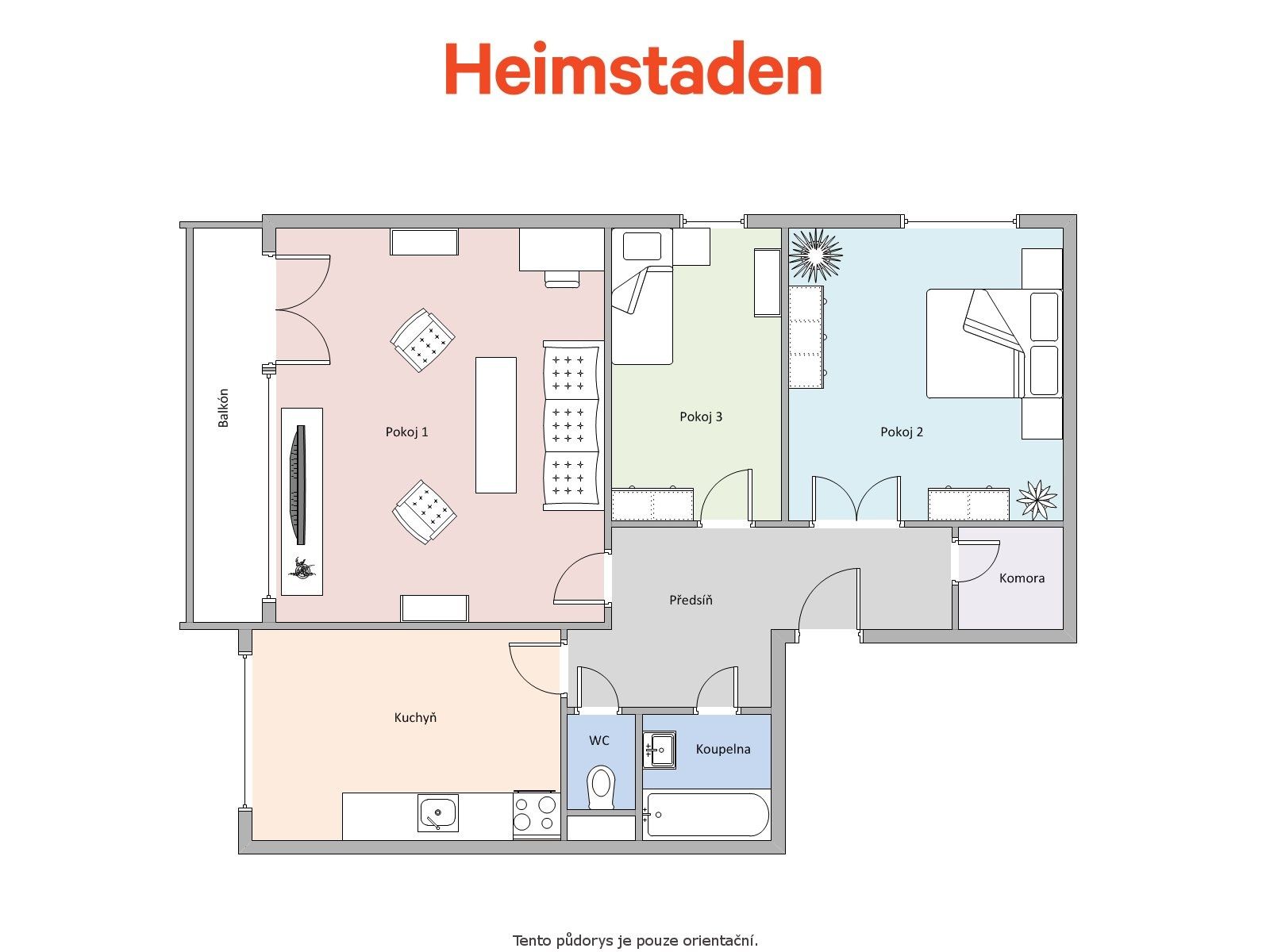 Pronájem bytu 3+1 67 m², Havířov – náhled fotky 13