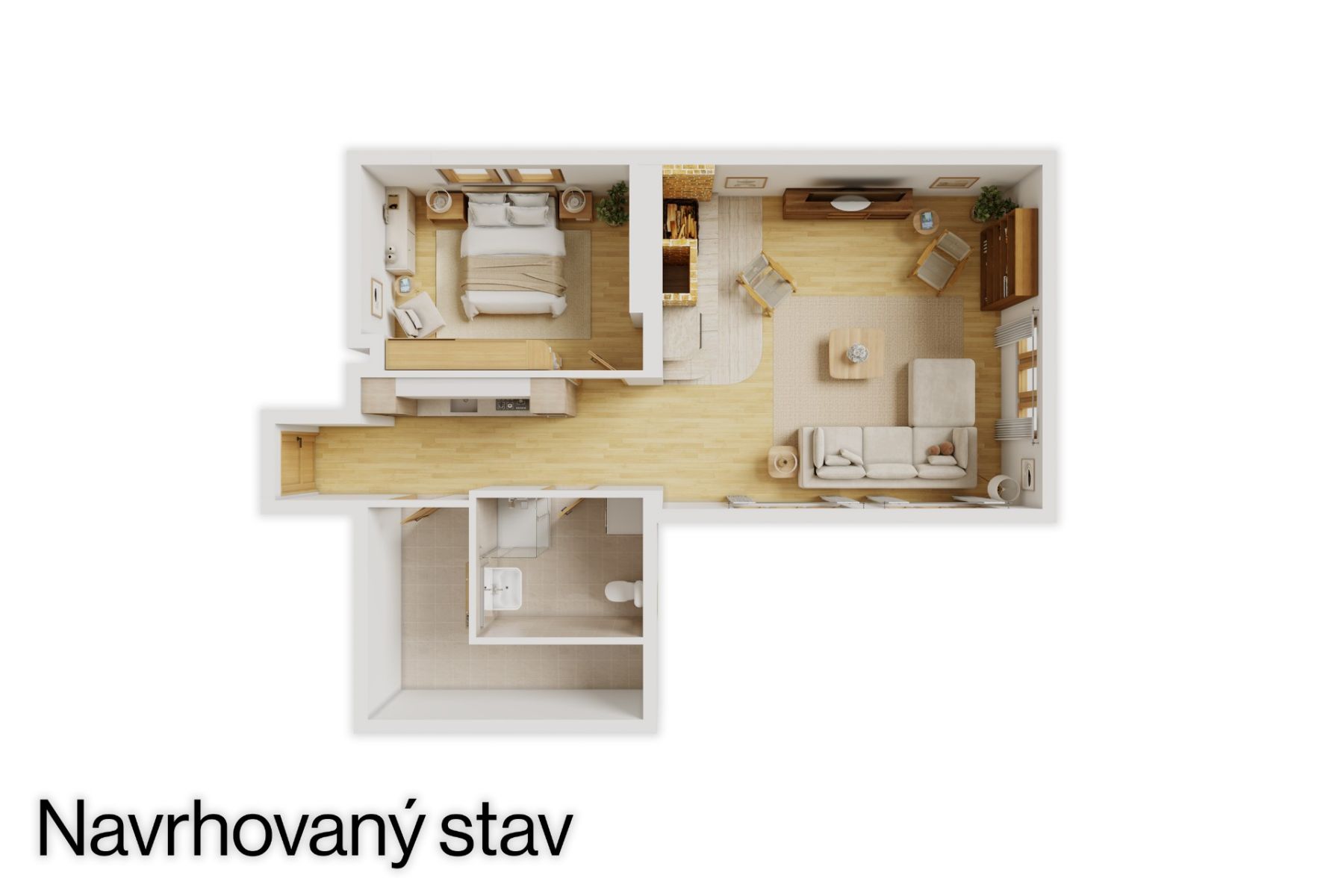 Prodej bytu 1+1 58 m², Jestřabí v Krkonoších – náhled fotky 12