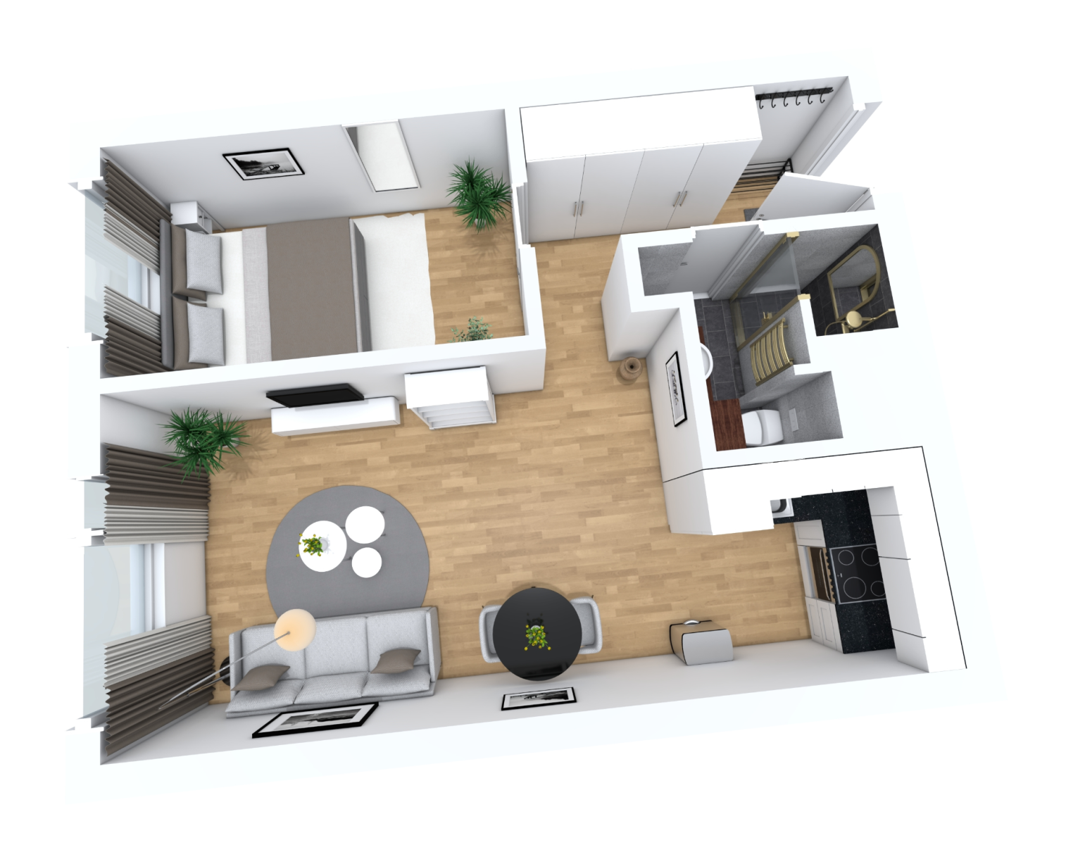 Prodej bytu 2+kk 43 m²