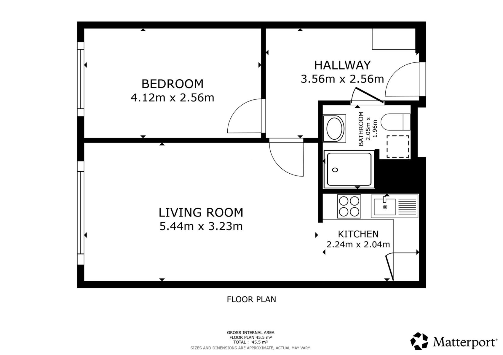 Pronájem bytu 2+kk 43 m², Praha – náhled fotky 12