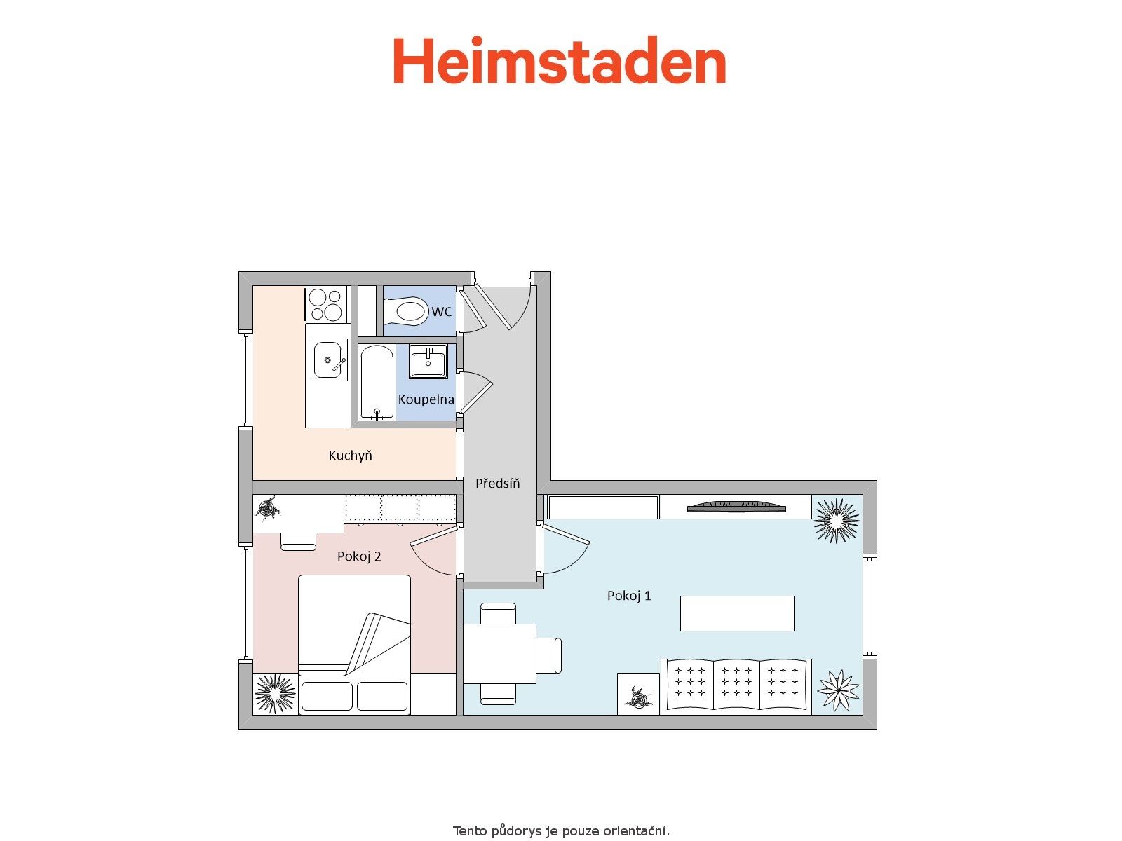 Pronájem bytu 2+1 54 m², Karviná – náhled fotky 10