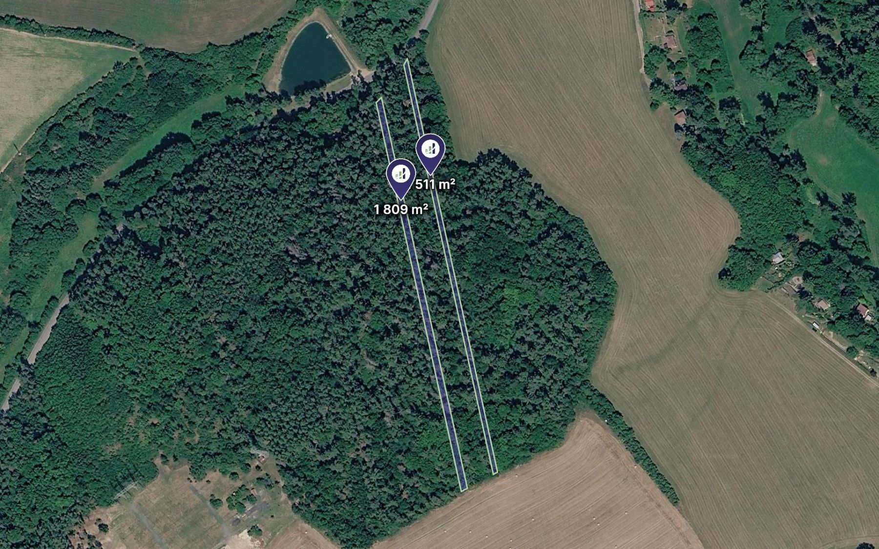 Prodej pozemku 3.320 m²
