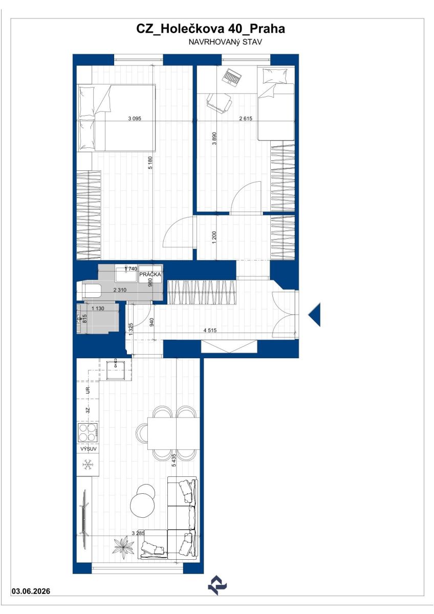 Prodej bytu 3+kk 60 m², Praha – náhled fotky 18