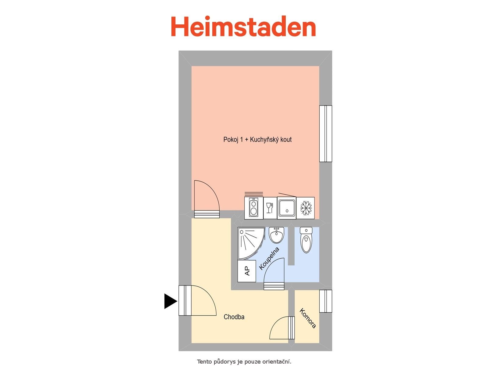 Pronájem bytu 1+kk 24 m², Havířov – náhled fotky 11