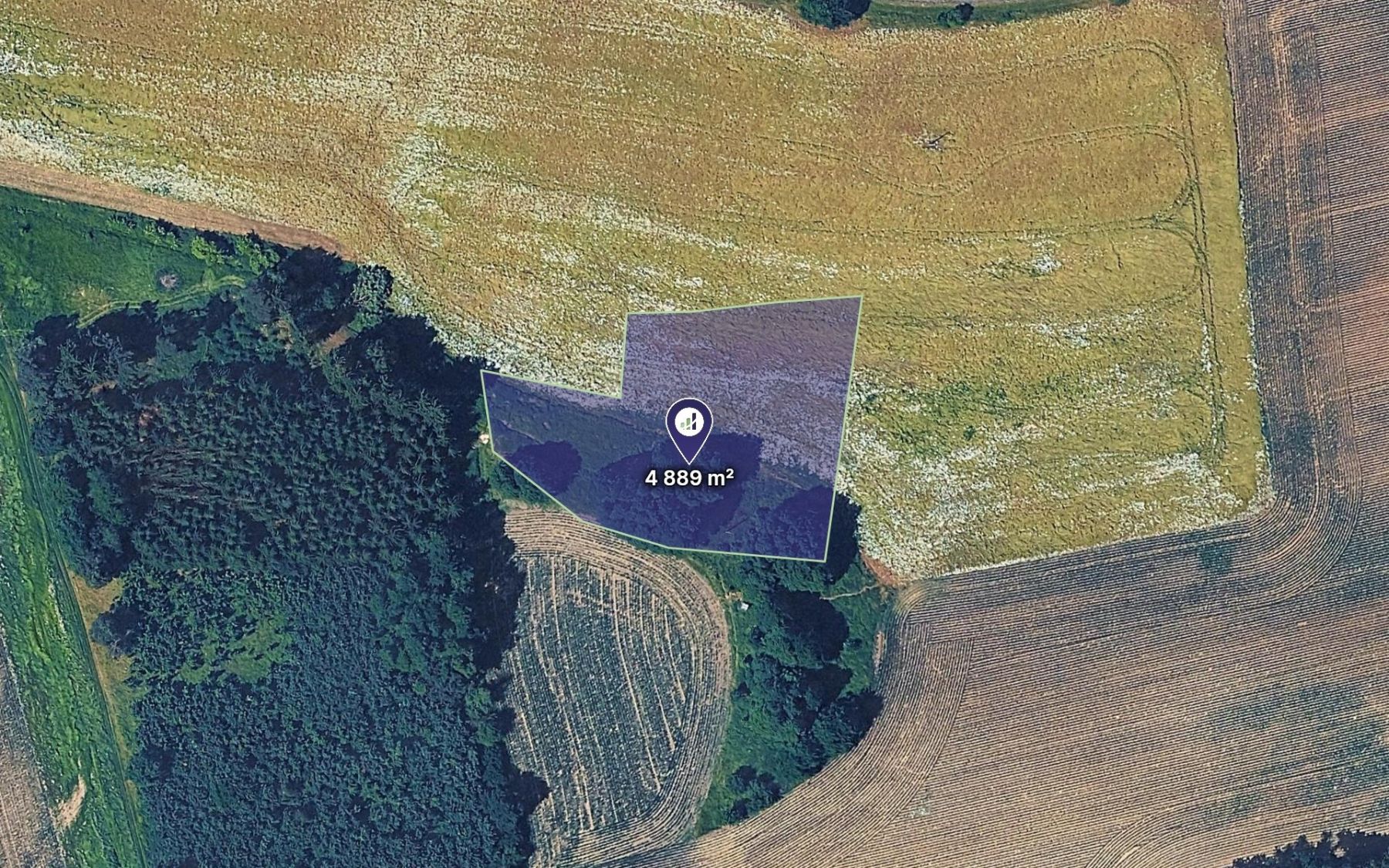 Prodej pozemku 4.889 m²