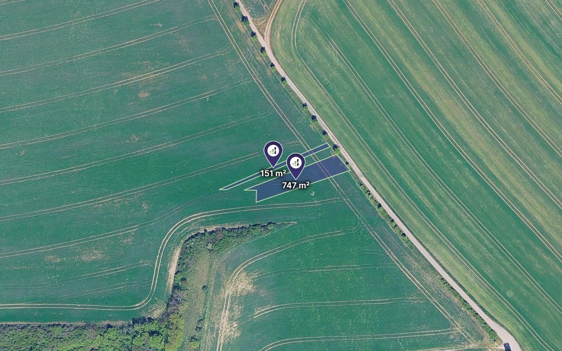 Prodej pozemku, Židlochovice – fotka 1 z 3
