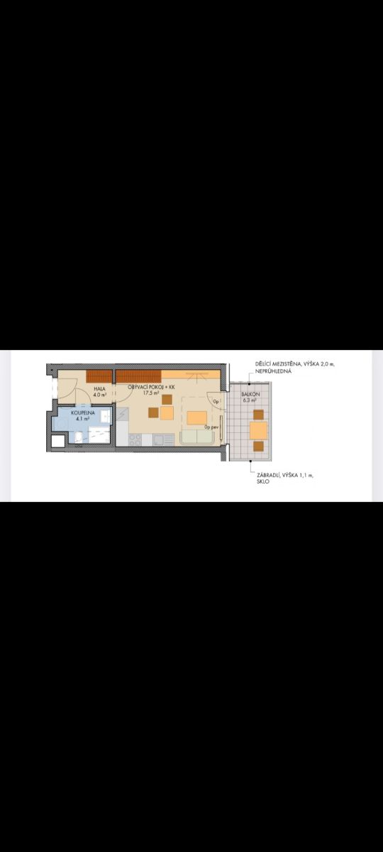 Prodej bytu 1+kk 27 m², Praha – náhled fotky 8