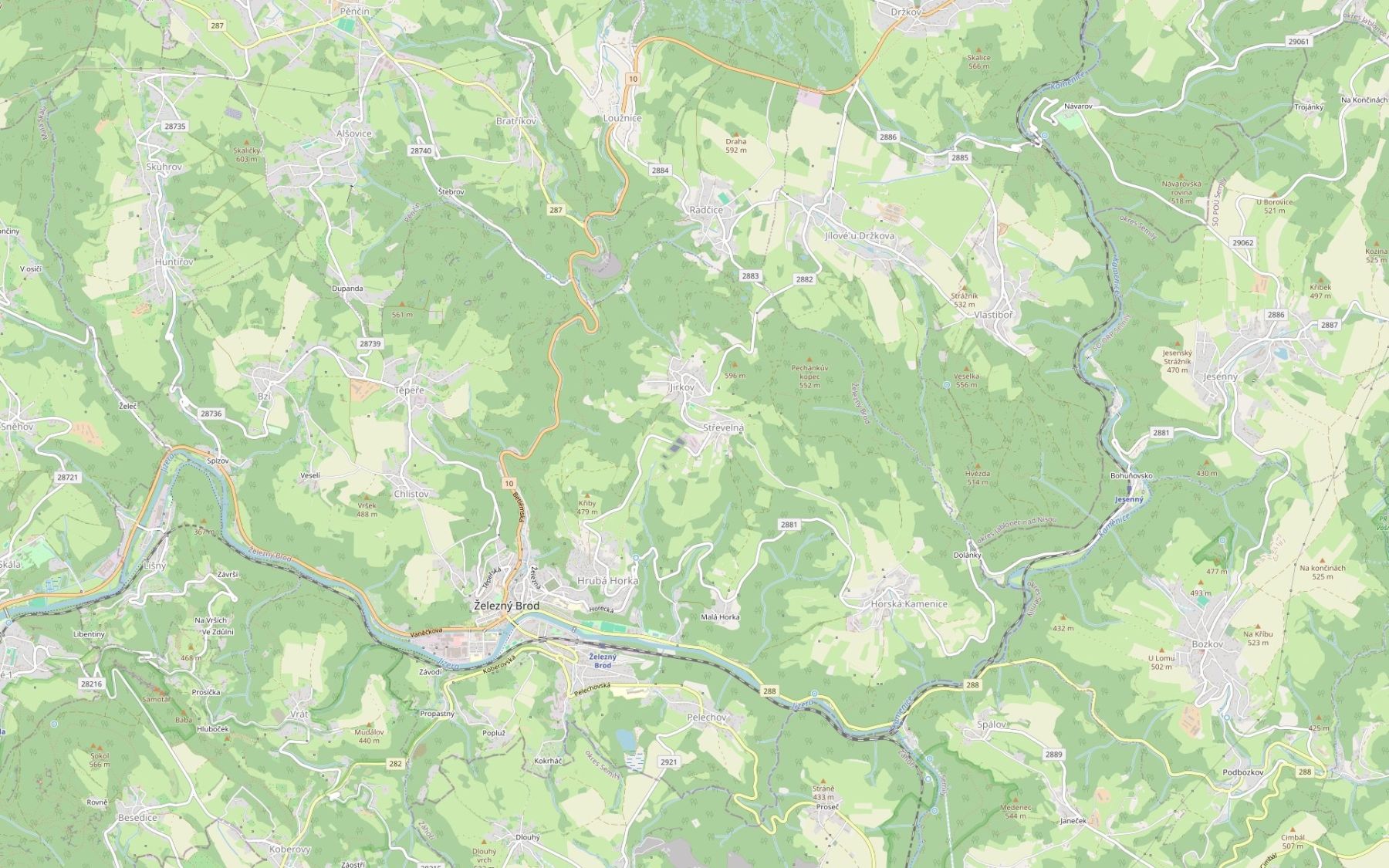 Prodej pozemku, Železný Brod – náhled fotky 3