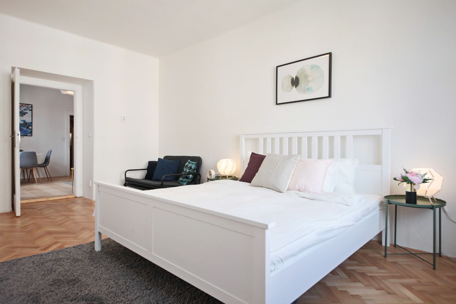 Pronájem bytu 2+1, 49 m², Praha