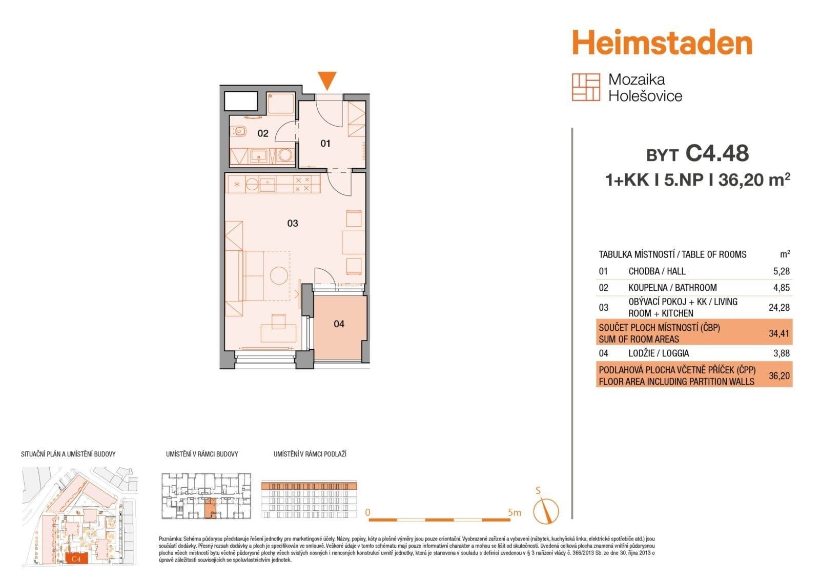 Wohnung 1+kk zur Miete, 36 m² (10 von 14)
