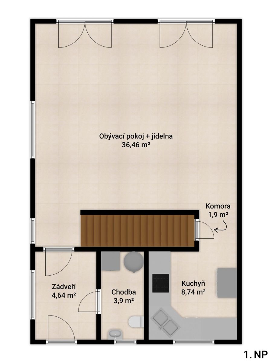 Prodej domu 4+kk 120 m², Bašť – náhled fotky 19