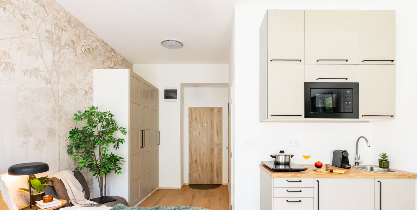 Квартира 1+kk в оренду, 22 м² (4 з 4)