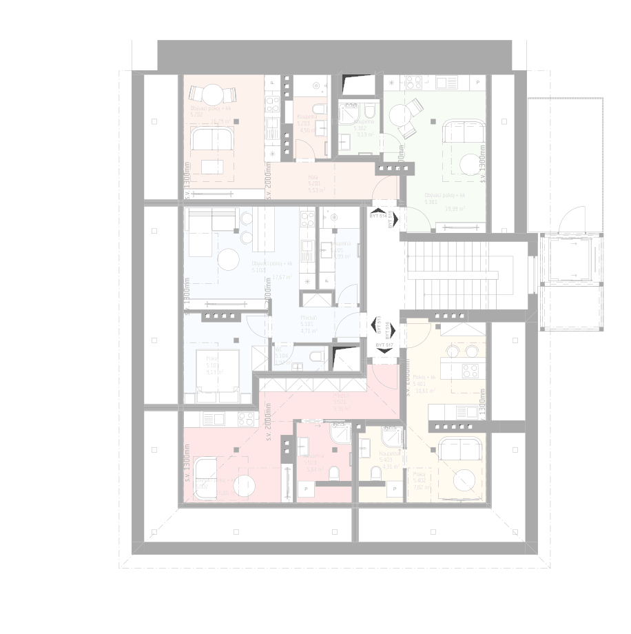 Prodej bytu 1+kk 23 m², Brno – náhled fotky 5