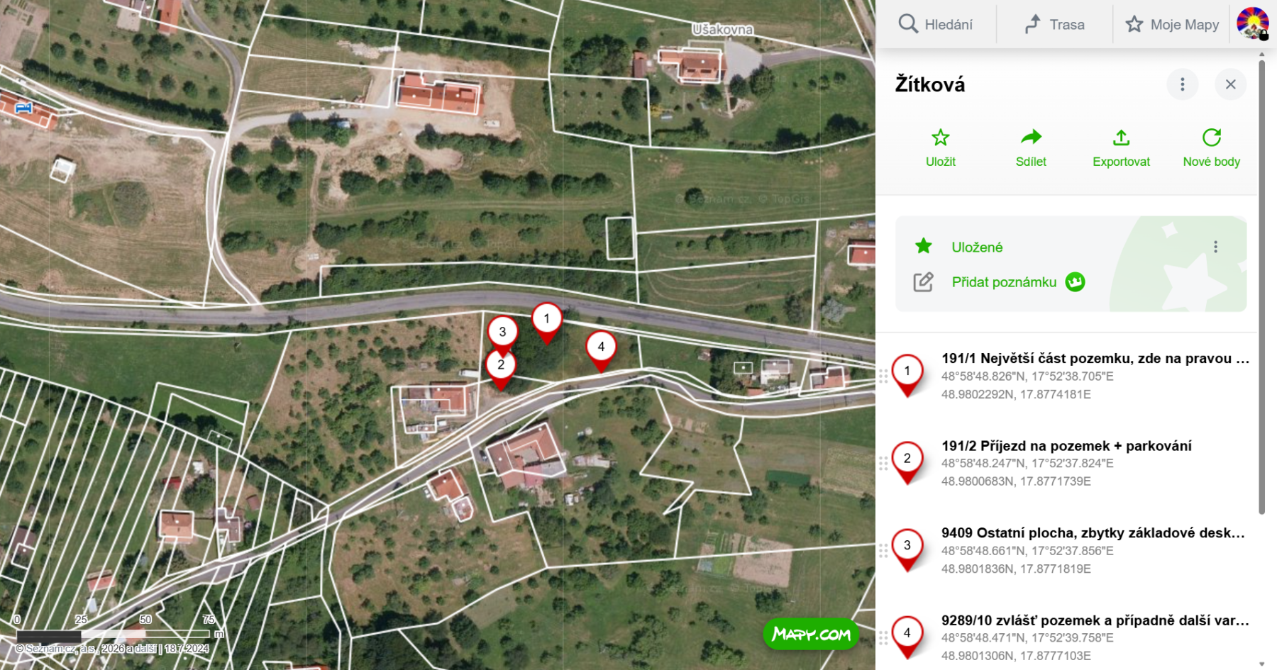 Prodej pozemku, Žítková – náhled fotky 5
