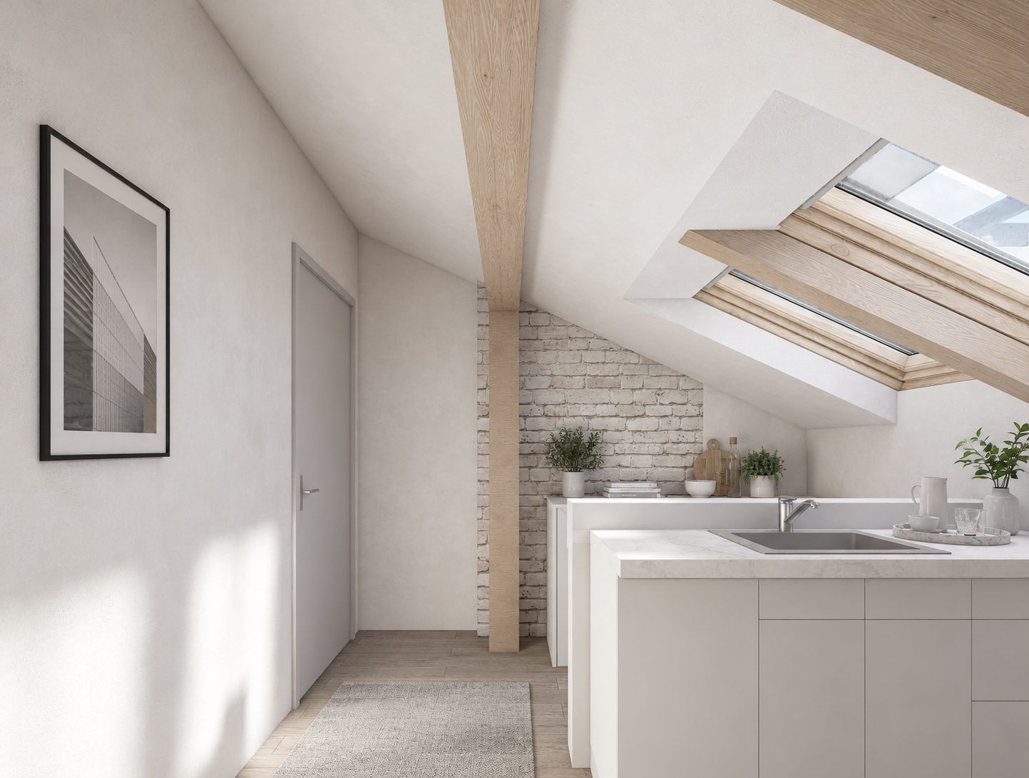 The 2+kk flat for sale, 23 m² (3 of 4)