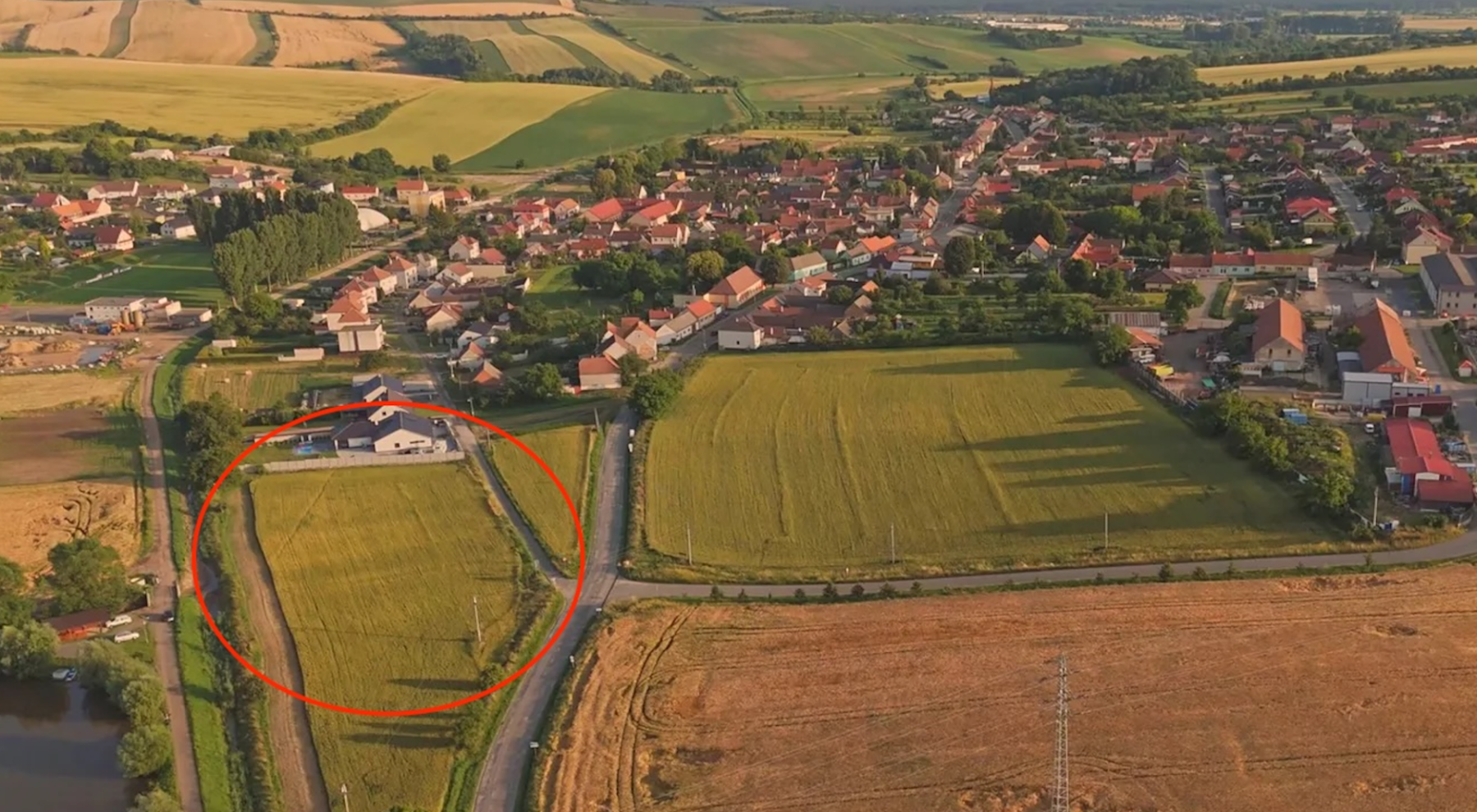 Prodej pozemku, Těmice – náhled fotky 3