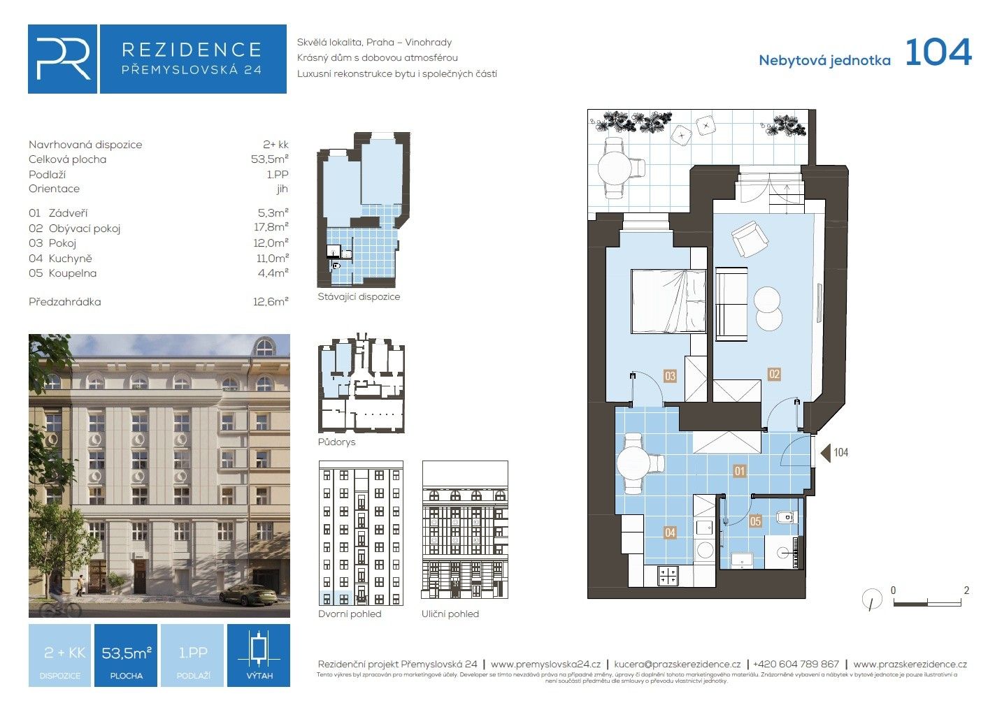 Prodej komerčního prostoru 54 m², Praha – náhled fotky 9