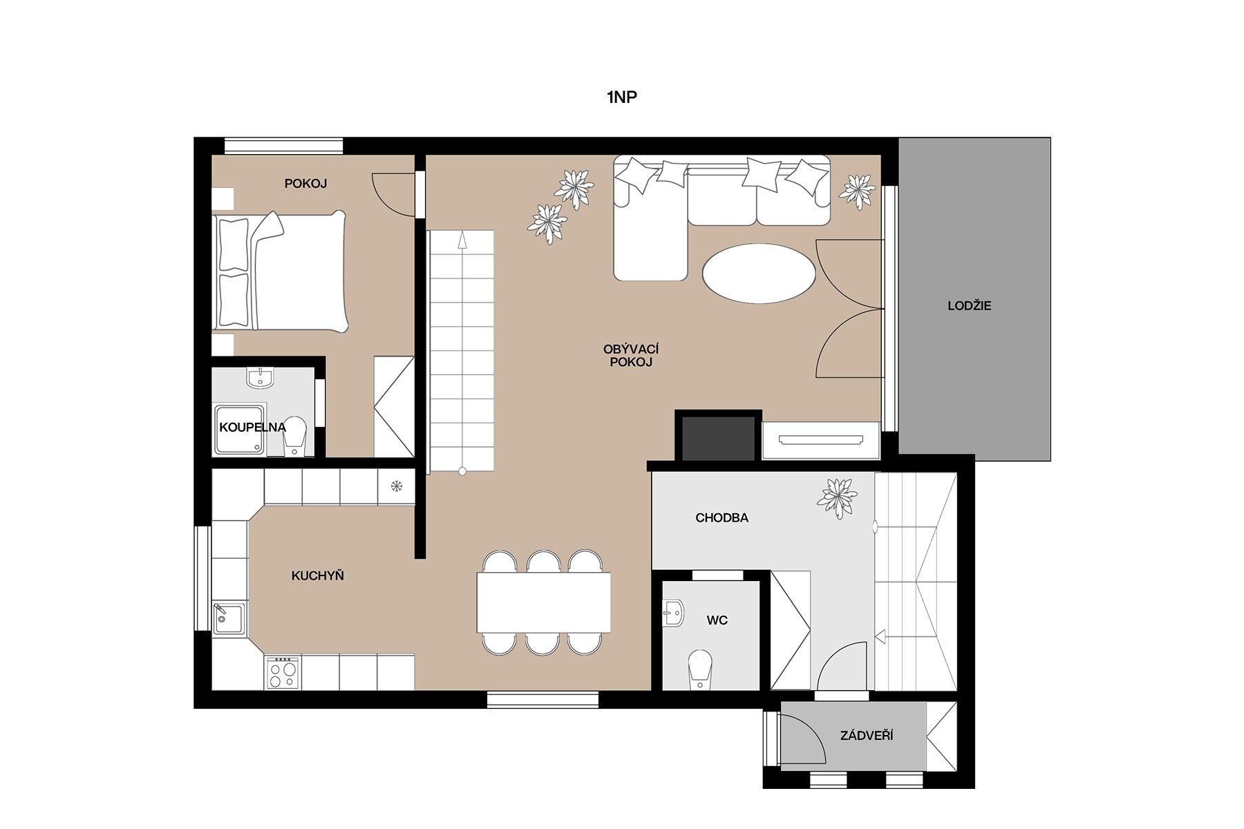 Pronájem bytu 5+kk 193 m², Praha – náhled fotky 19