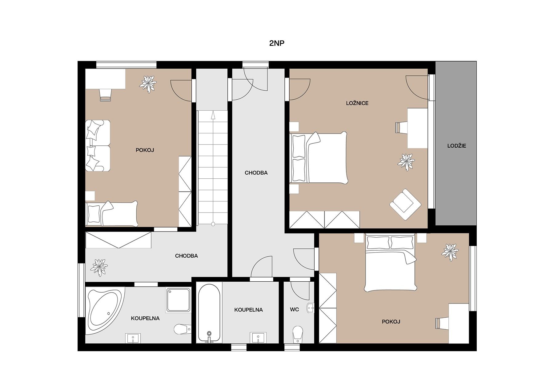 Pronájem bytu 5+kk 193 m², Praha – náhled fotky 20