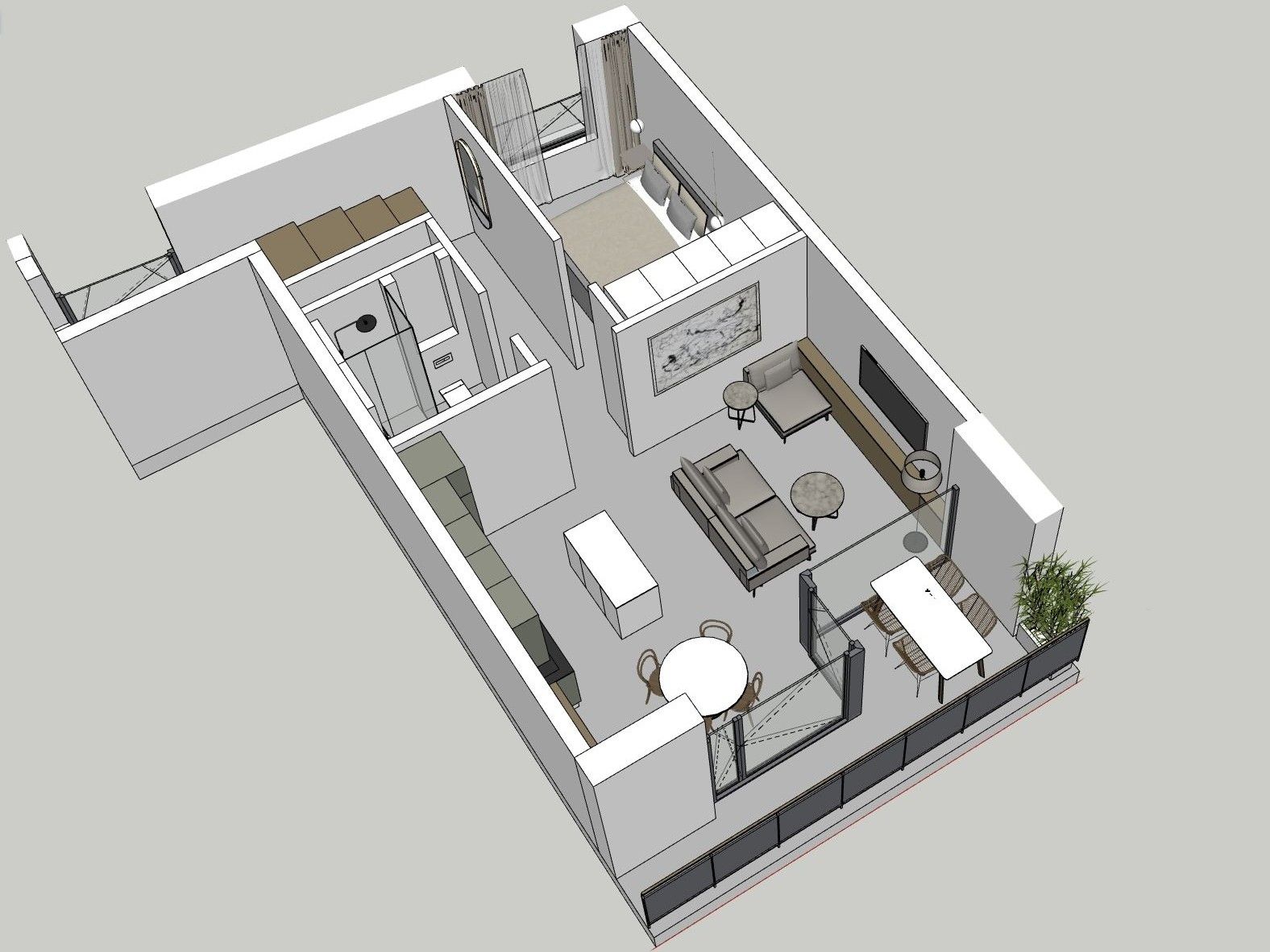 Pronájem bytu 2+kk 54 m², Praha – náhled fotky 17
