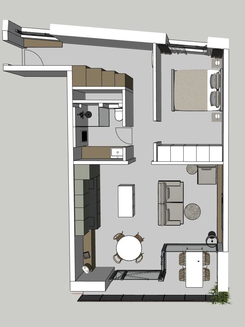Pronájem bytu 2+kk 54 m², Praha – náhled fotky 16