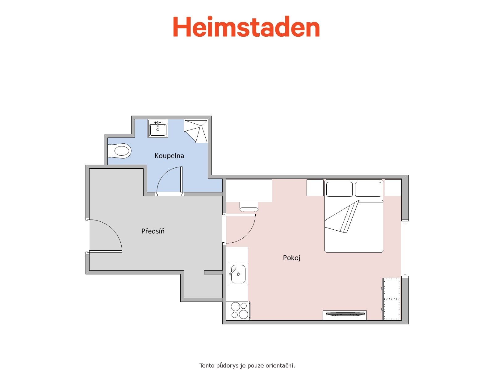 Pronájem bytu 1+kk 18 m², Havířov – náhled fotky 8