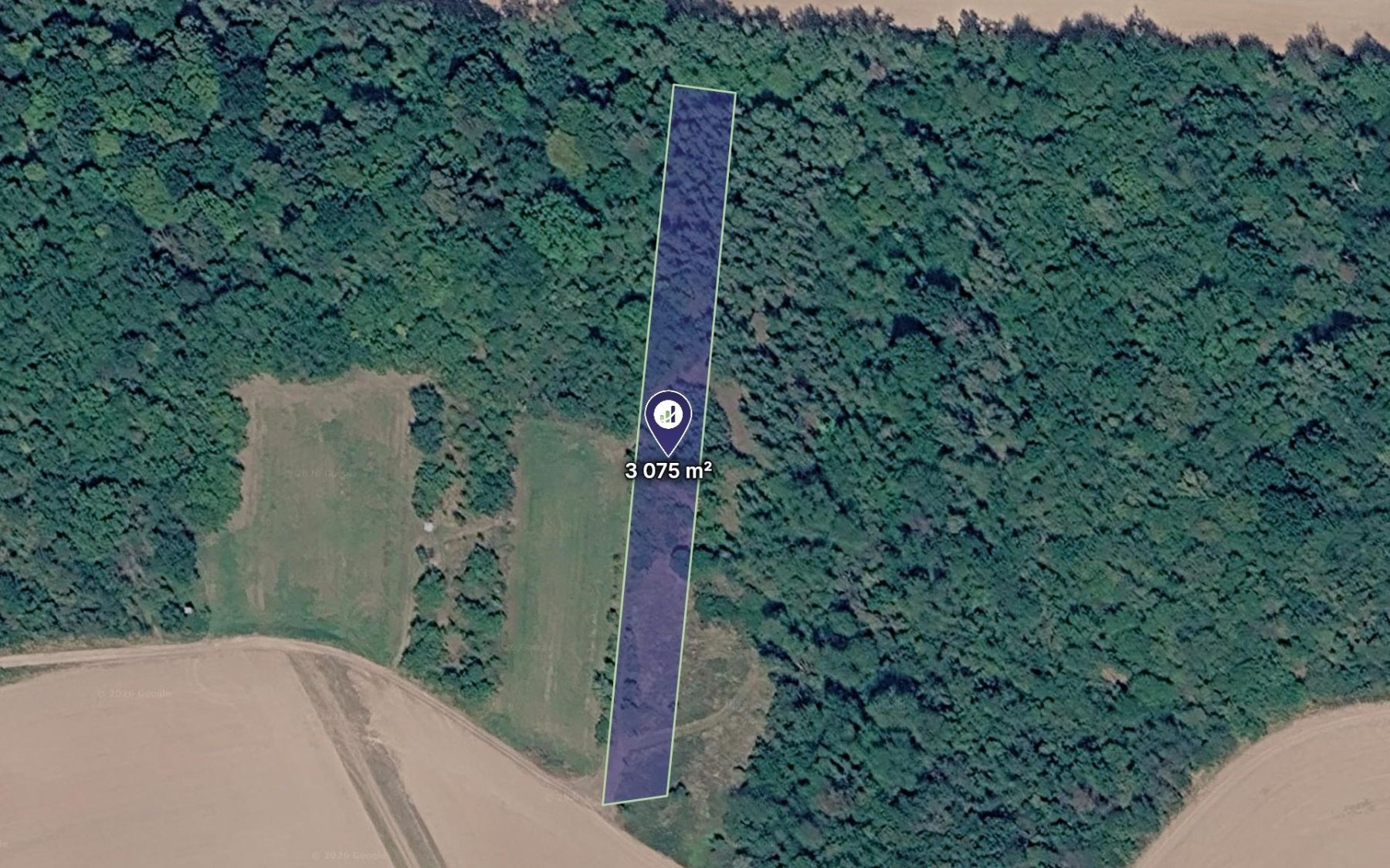 Pozemek, 3075 m²
