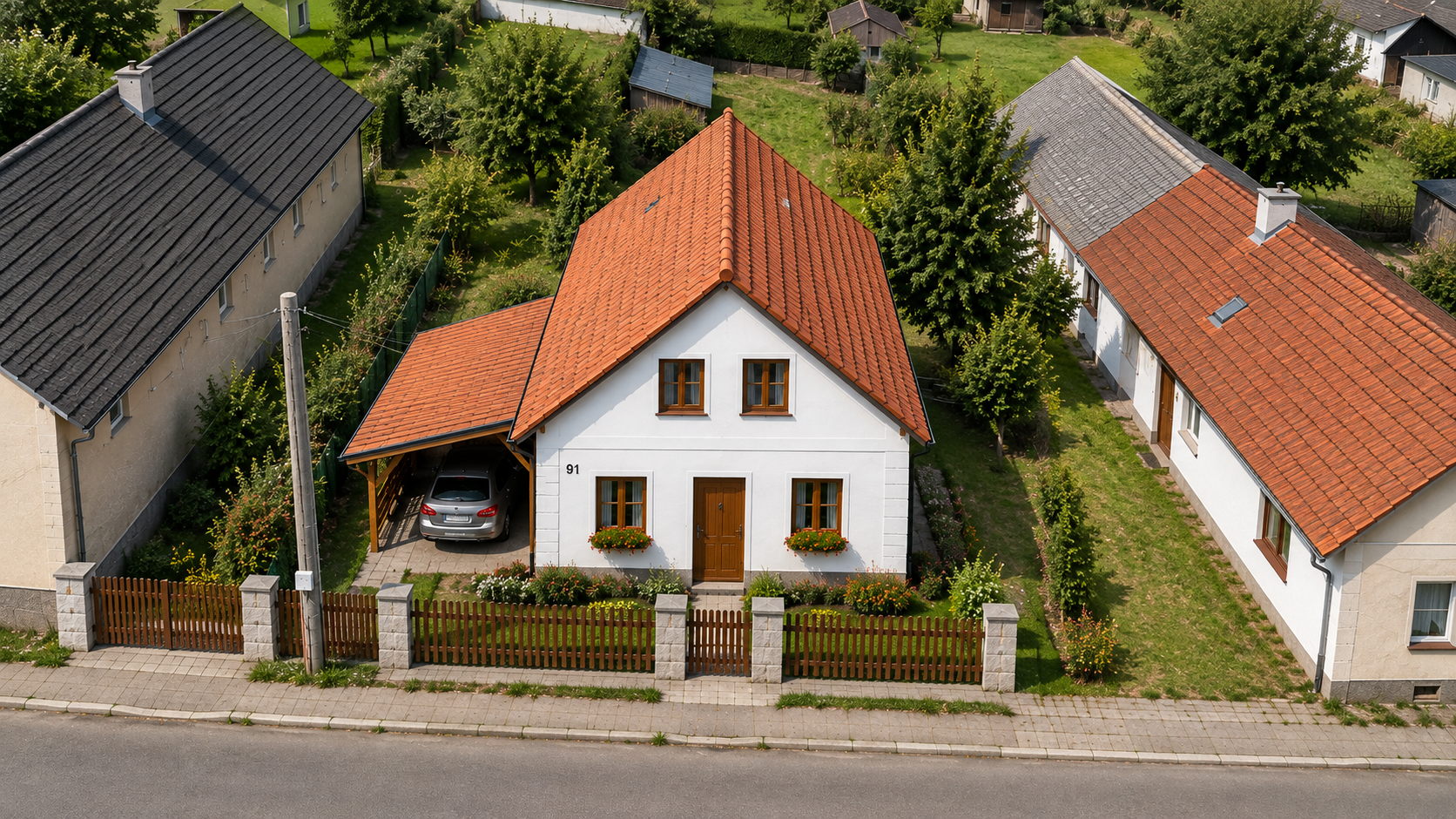 Prodej pozemku, Hořiněves