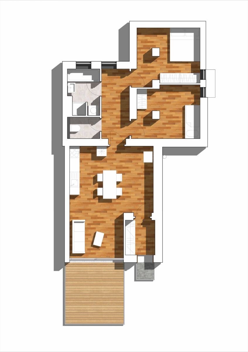 Wohnung 3+kk zum Kauf, 73 m² (10 von 20)