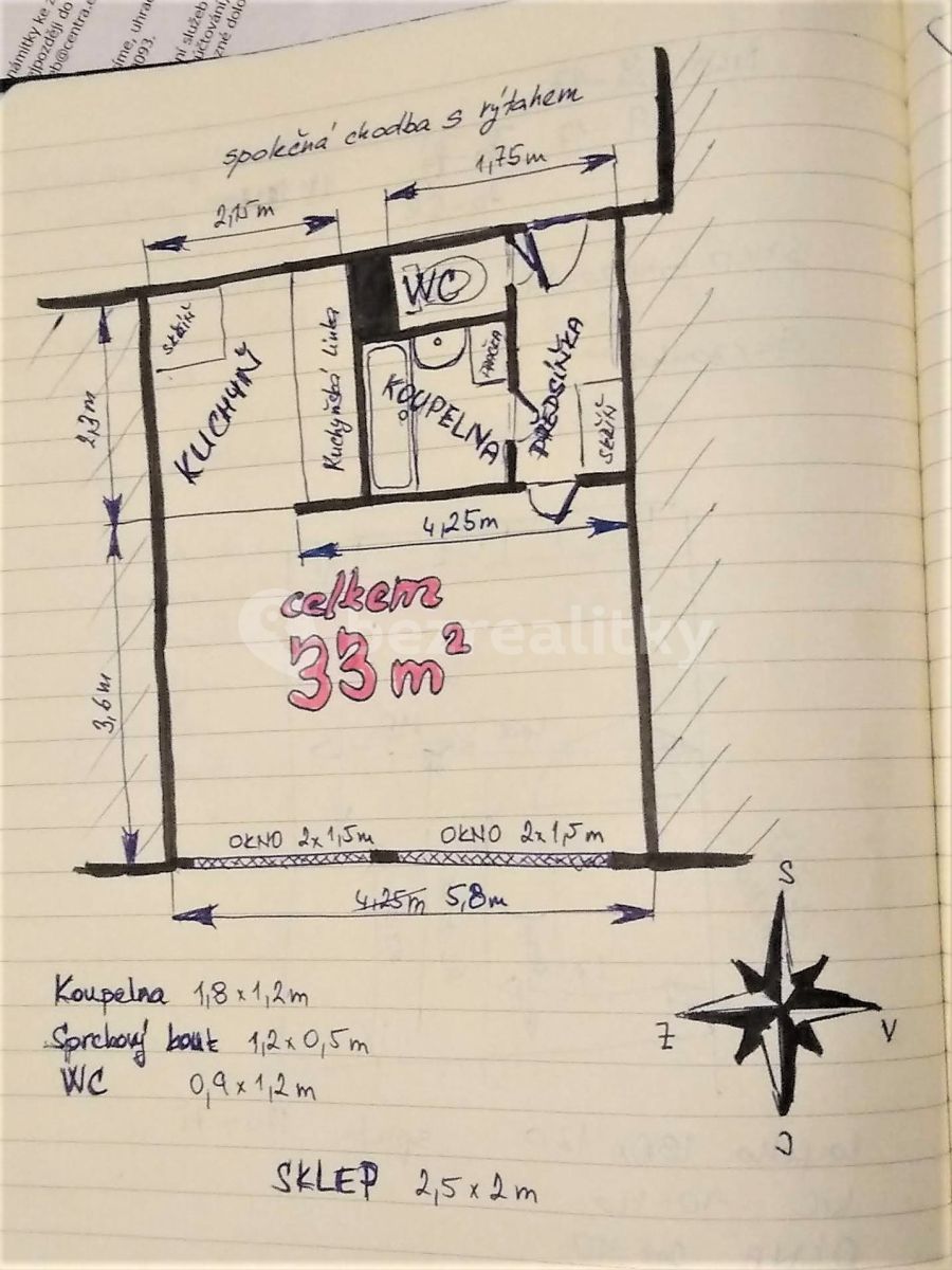 Pronájem bytu garsoniera 36 m², Praha – náhled fotky 3