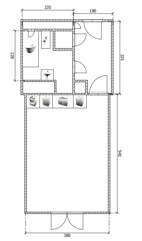 Pronájem bytu Garsoniéra 33 m² — photo 3