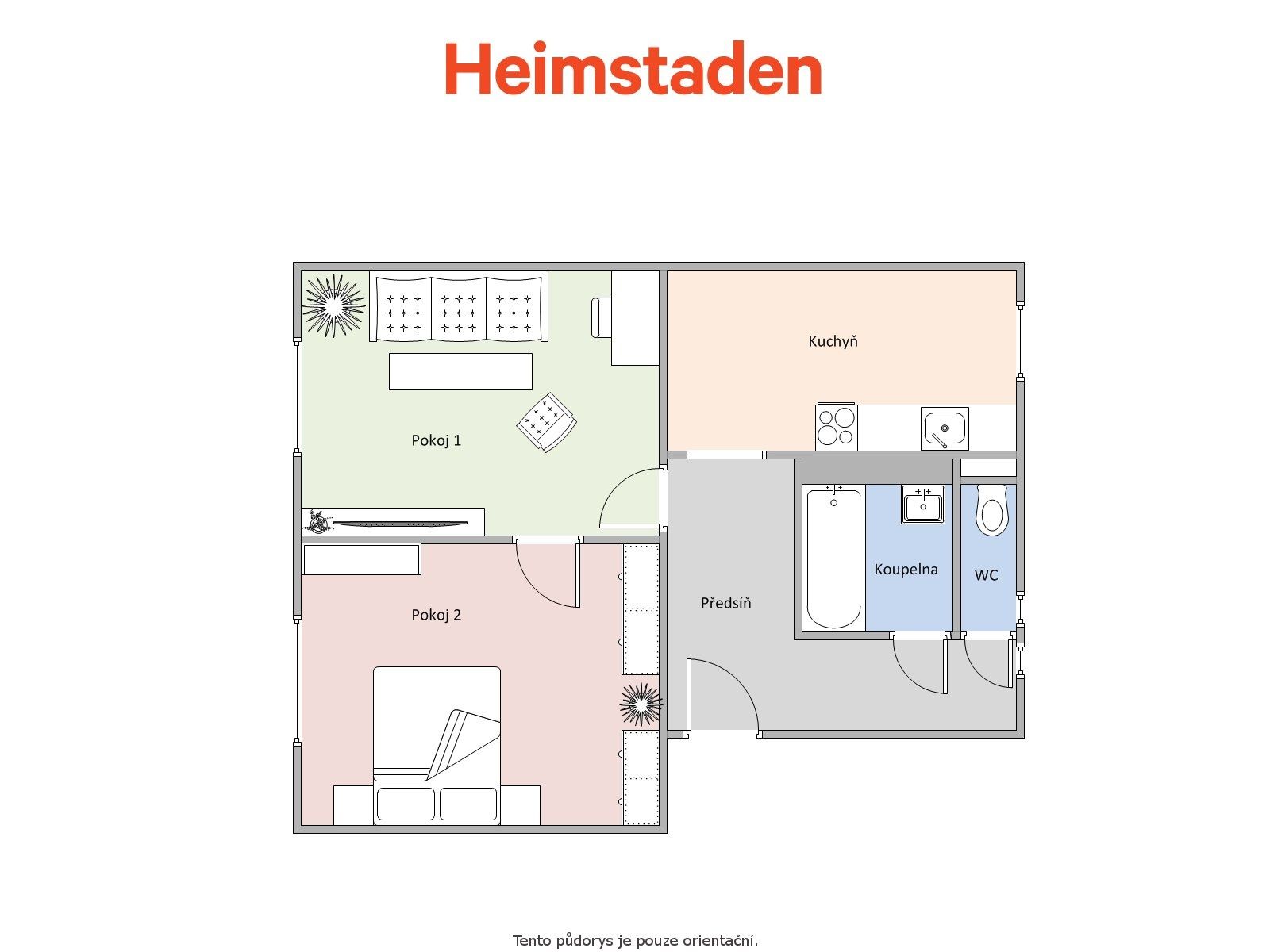 Pronájem bytu 2+1 54 m², Karviná – náhled fotky 11