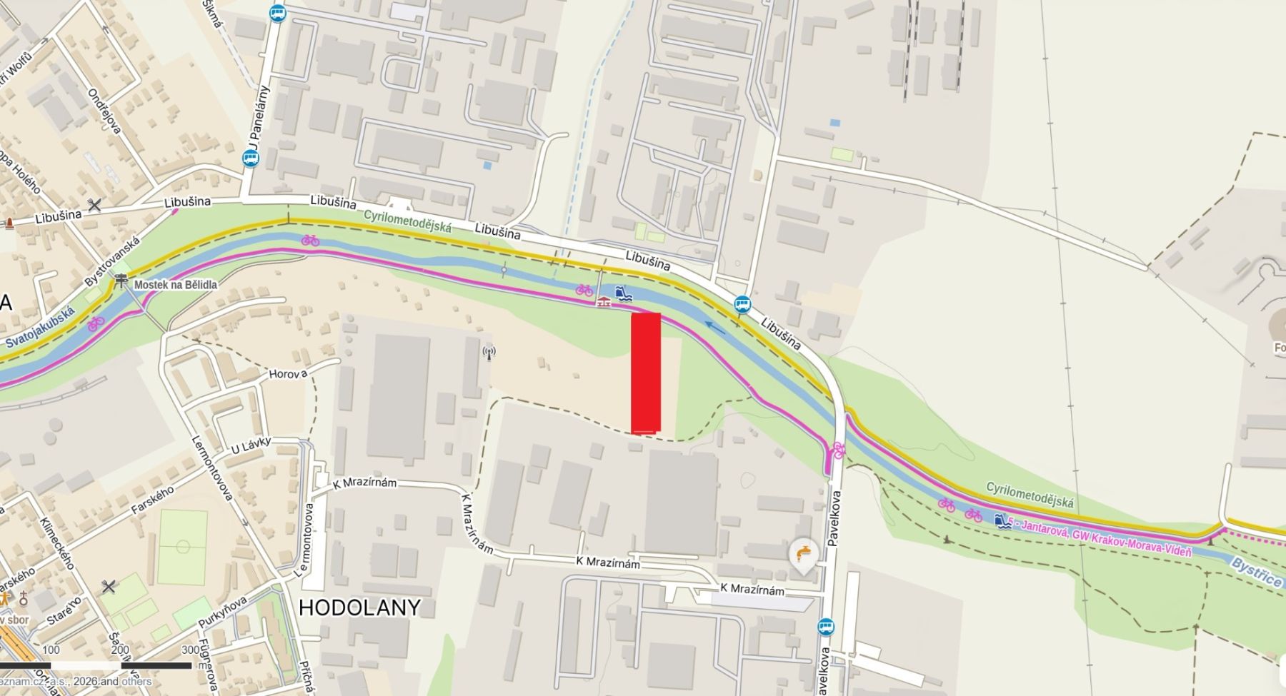 Prodej pozemku, 1706 m², Olomouc