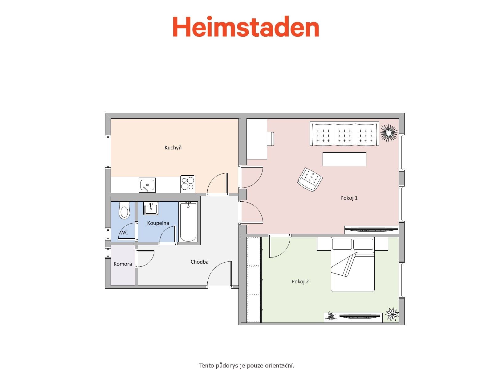 Pronájem bytu 2+1 56 m², Havířov – náhled fotky 14