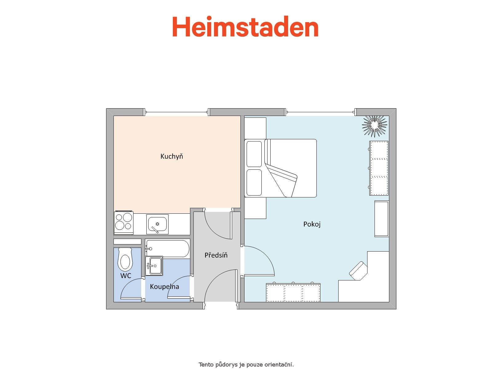 Pronájem bytu 1+1 35 m², Karviná – náhled fotky 8
