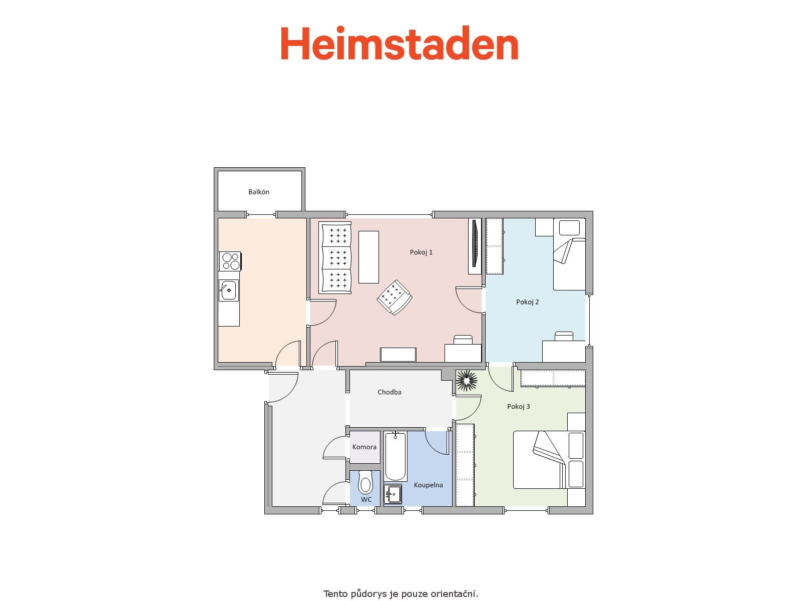Pronájem bytu 3+1 70 m², Havířov – náhled fotky 11