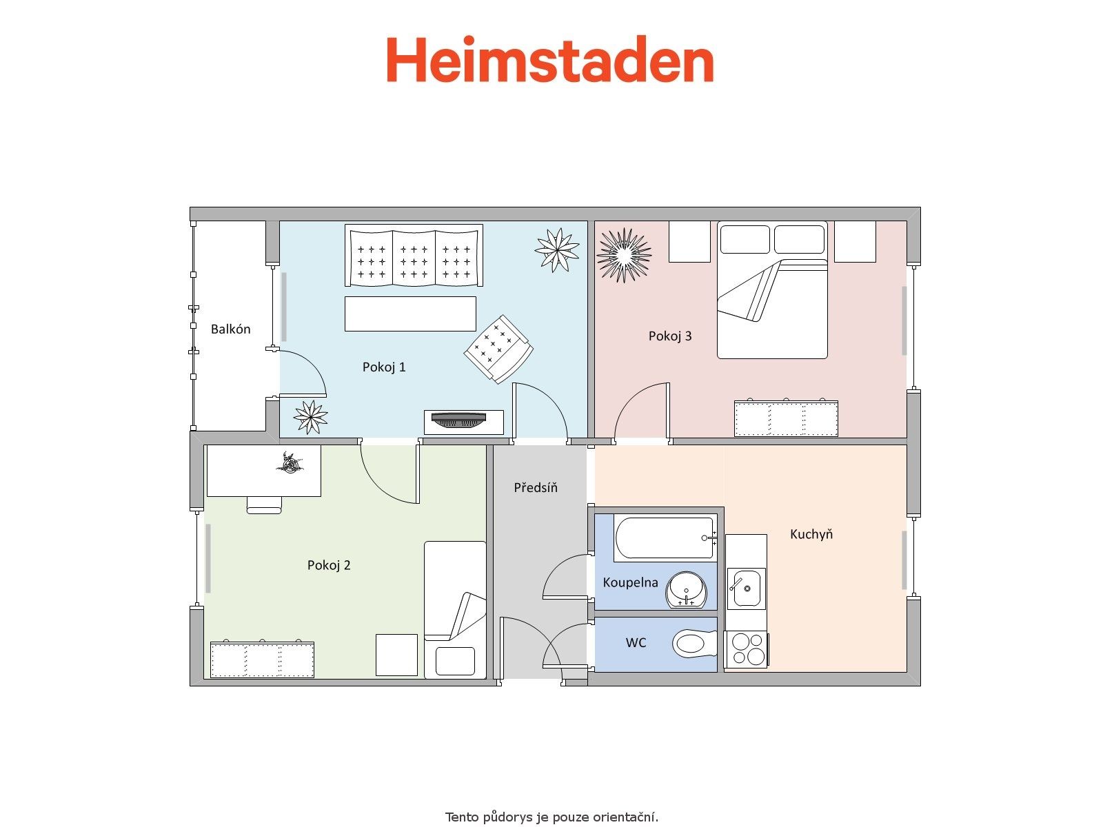 Pronájem bytu 3+1 69 m², Karviná – náhled fotky 12