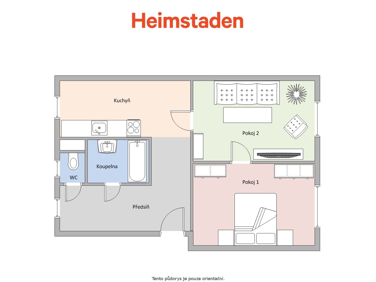 Pronájem bytu 2+1 50 m², Karviná – náhled fotky 10