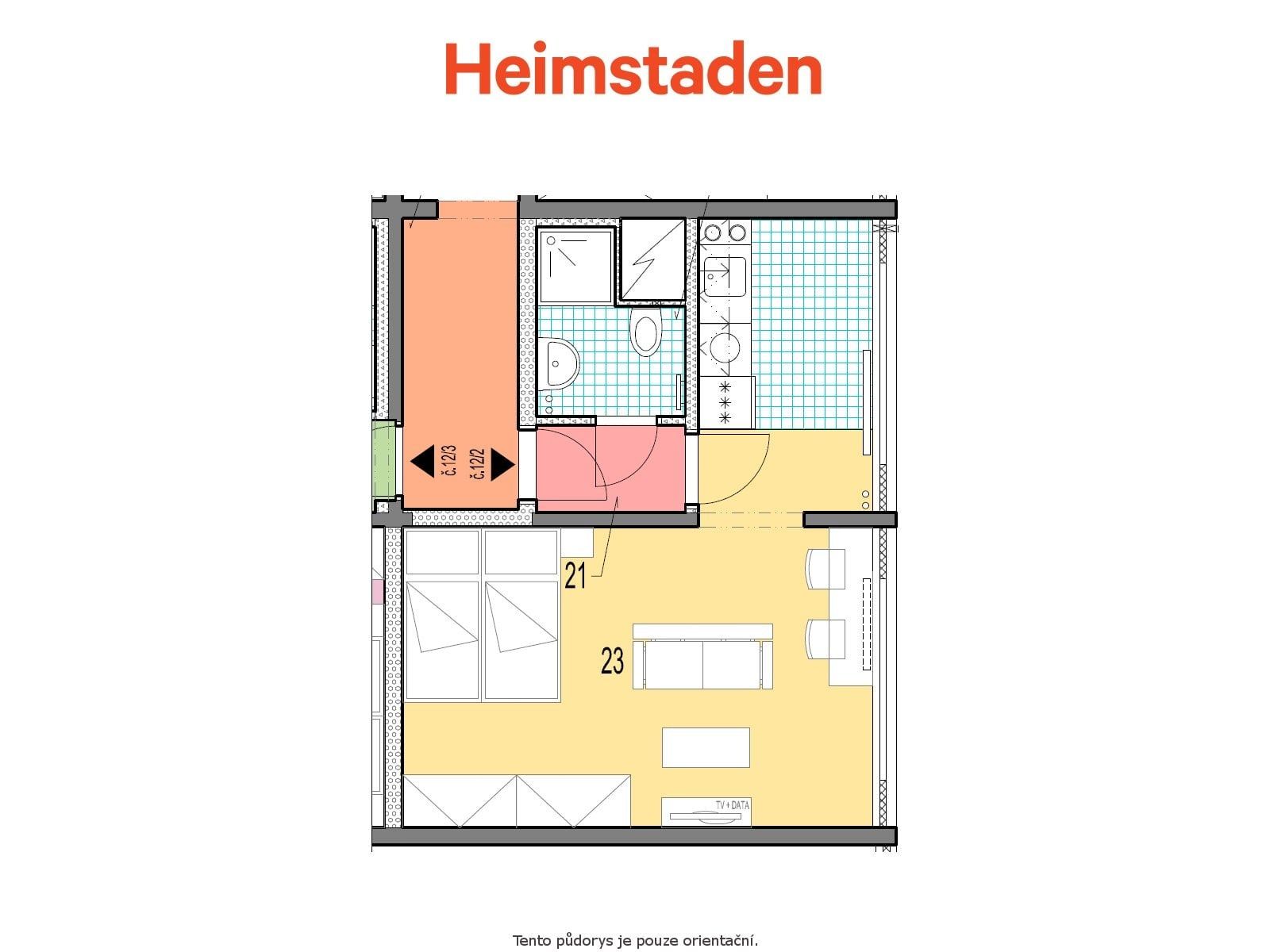 Pronájem bytu 1+kk 30 m², Karviná – náhled fotky 8