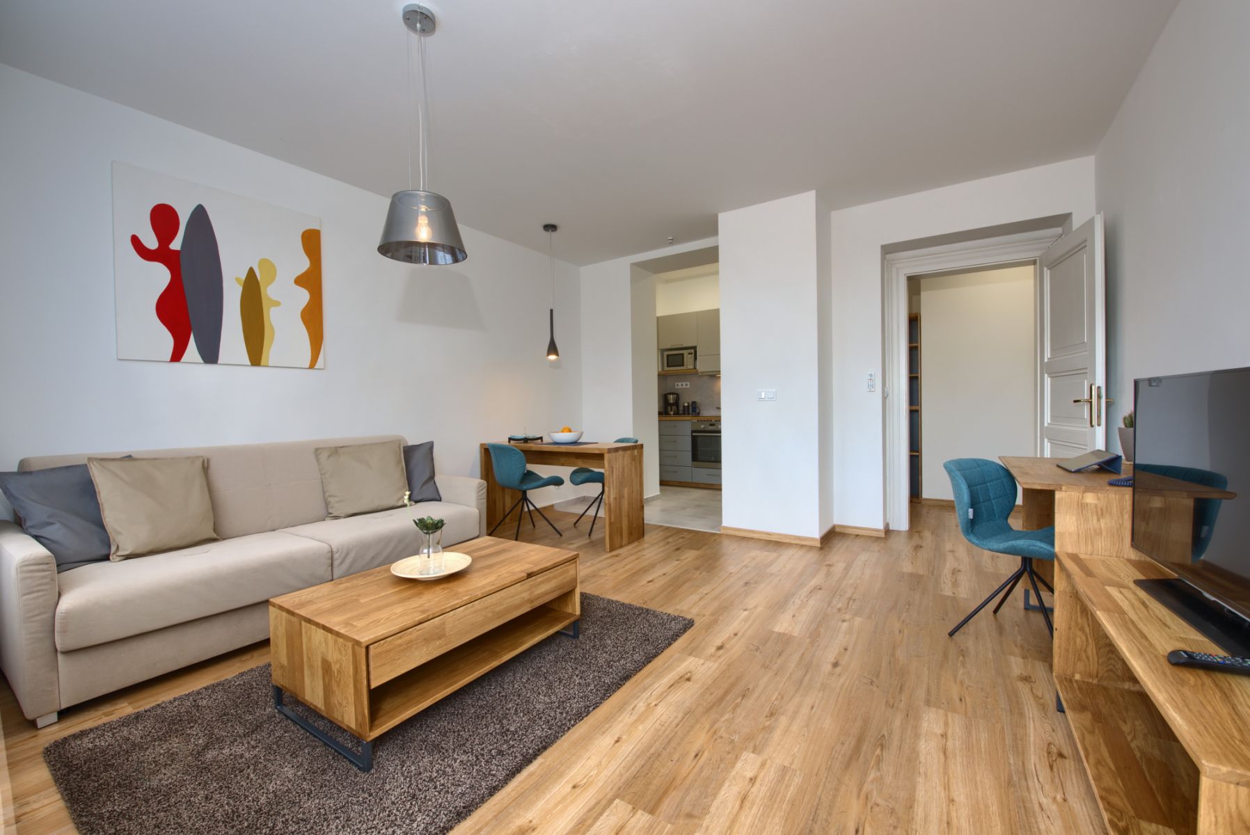 Pronájem bytu  65 m² — photo 2