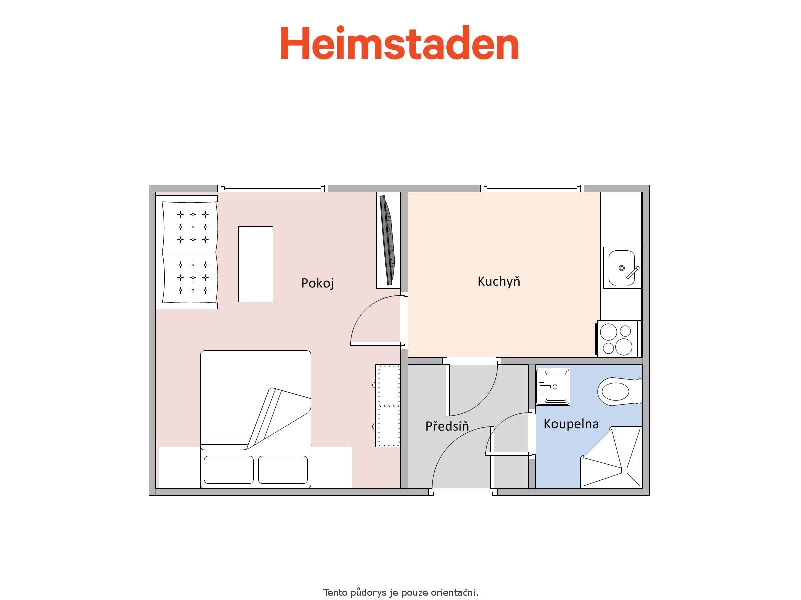Pronájem bytu 1+1 26 m², Havířov – náhled fotky 9