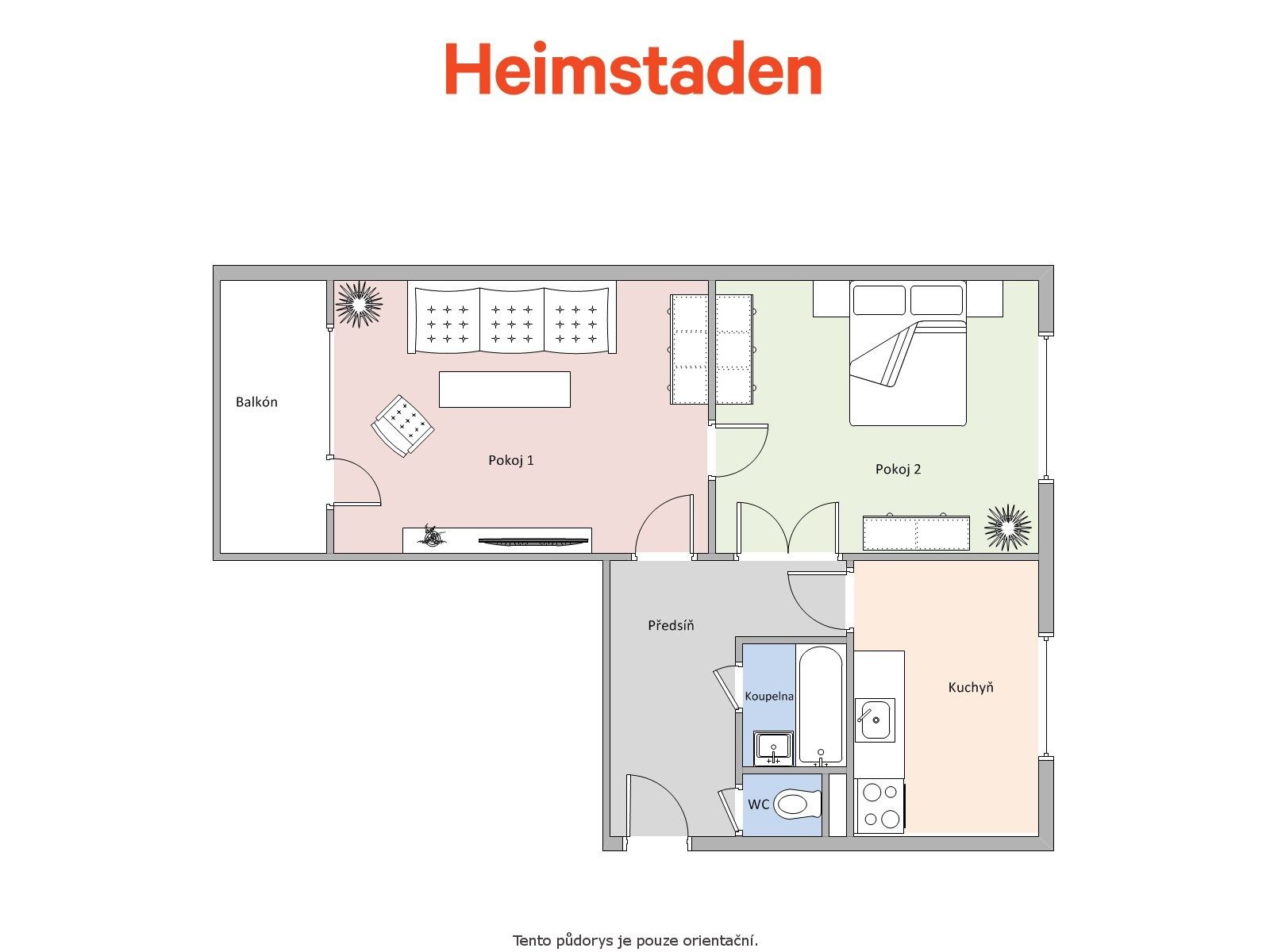 Pronájem bytu 2+1 52 m², Karviná – náhled fotky 12