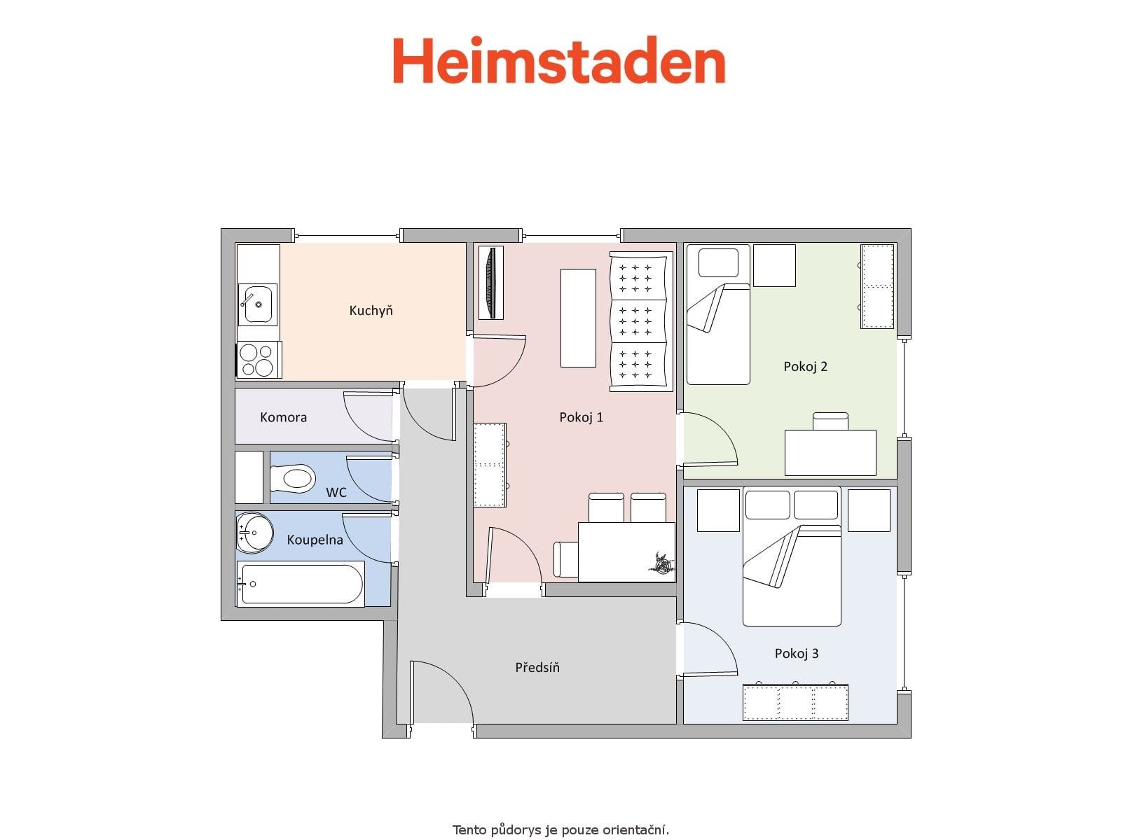 Wohnung 3+1 zur Miete, 74 m² (12 von 12)