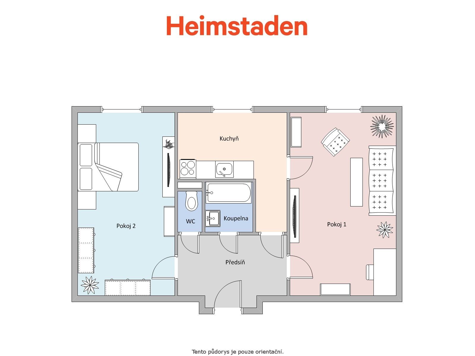 Pronájem bytu 2+1 48 m², Havířov – náhled fotky 9
