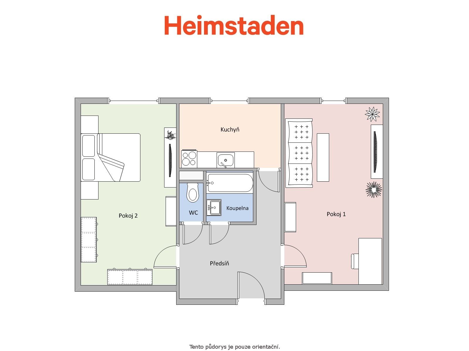 Pronájem bytu 2+1 52 m², Karviná – náhled fotky 12