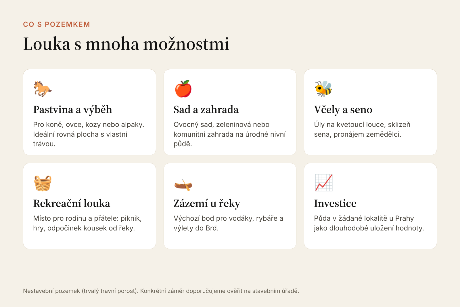 Prodej pozemku, Dobřichovice – náhled fotky 3