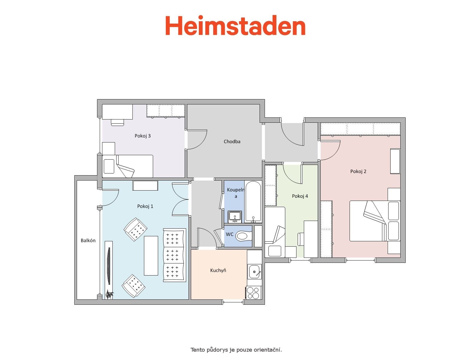 Pronájem bytu 4+1 87 m², Horní Suchá – náhled fotky 14