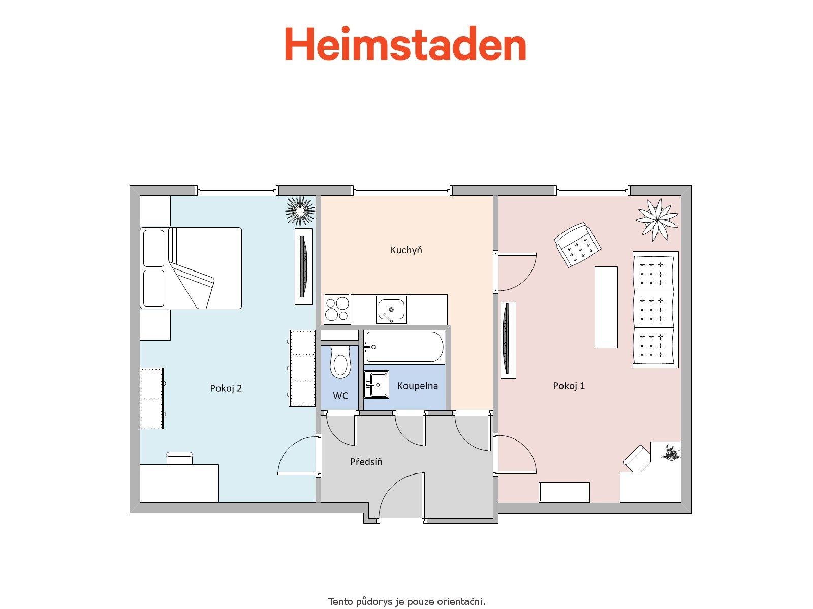Wohnung 2+1 zur Miete, 51 m² (11 von 11)