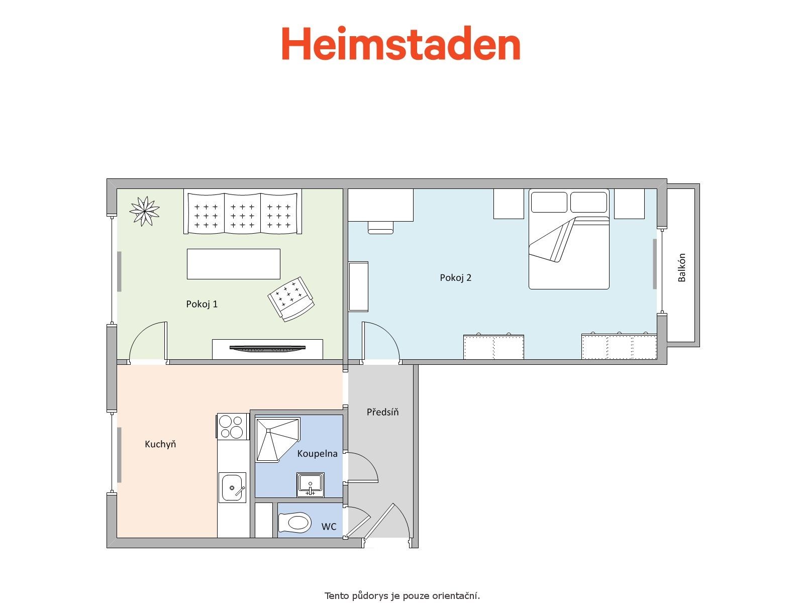 Pronájem bytu 2+1 54 m², Karviná – náhled fotky 10