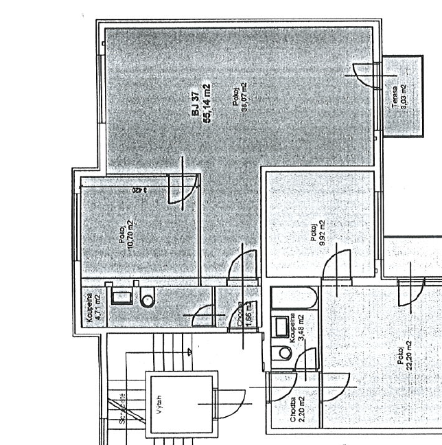 Pronájem bytu 2+kk 55 m², Praha – náhled fotky 18